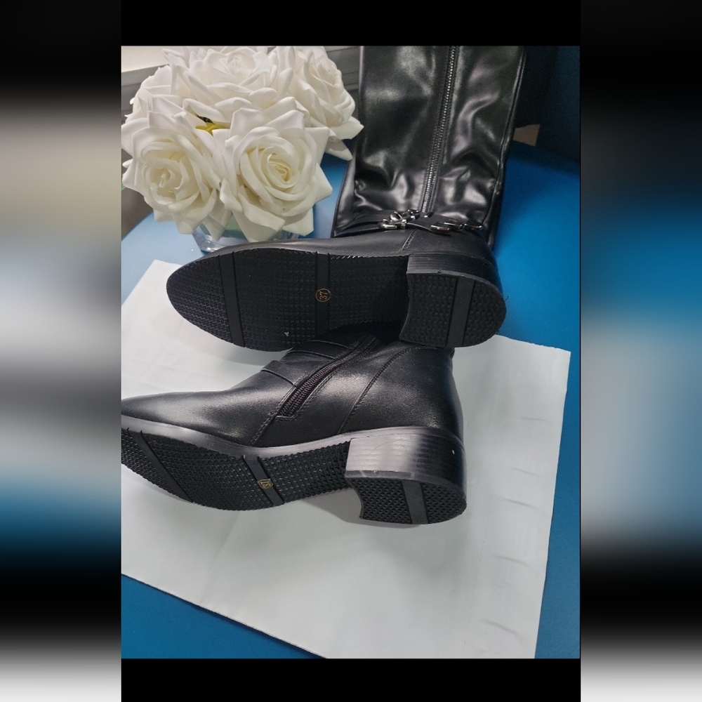 Black boots